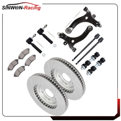 Fit For 2000-2005 Chevrolet Monte Carlo Front Ball Joint Ceramic Brake Pads - Image 1 of 4