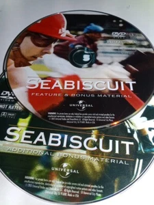 SEABISCUIT 2DISC WDSRRN DVD DISC ONLY USED TESTED FREESHIP NOTRACKING - Picture 1 of 1