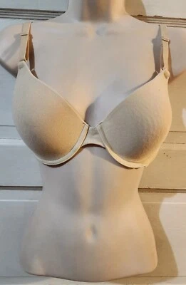 Sujetador con aros Ambrielle beige 34C forrado push up Foto 1 de 3