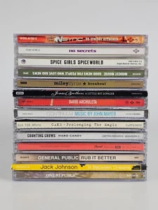 14x CD Lot Mix Bundle NSYNC No Secrets Spice Girls Modest Mouse John Mayer Cake - Picture 1 of 12