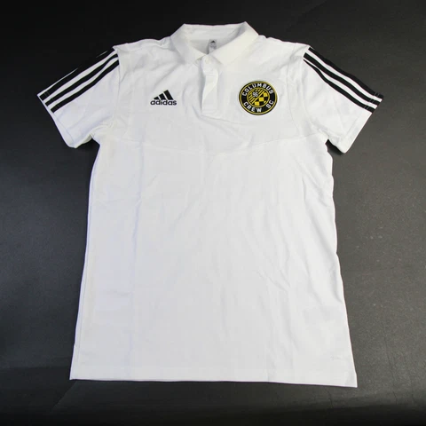 Columbus Crew adidas Polo Men's White/Black New Cover
