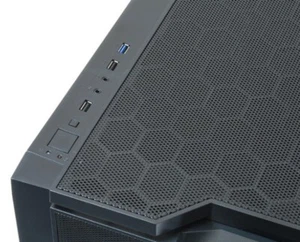 4710713230125 Chieftec CI-01B-OP Computer-Gehäuse Cube Schwarz Chieftec - Bild 1 von 6