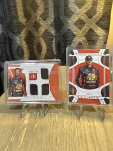 2022 Panini National Treasures - Midnight Martin Truex Jr. /25