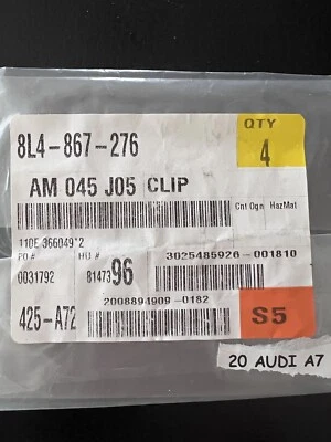 Swordfish 65738 - Trim Clip for VW: 8L4-867-276 , Package of 4 - Image 1 of 2