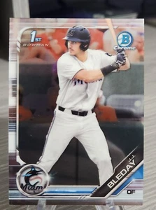 JJ Bleday 2019 Bowman Draft Chrome 1st #BDC-150 Miami Marlins/Athletics  - Bild 1 von 2