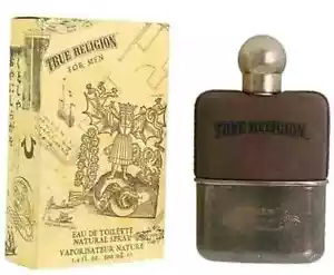 TRUE RELIGION by Christian Audigier 3.3 / 3.4 oz EDT Cologne For Men New in Box - Picture 1 of 6