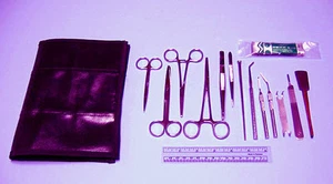 COMPREHENSIVE ANATOMY DISSECTION KIT / 14 INSTRUMENTS - Picture 1 of 1