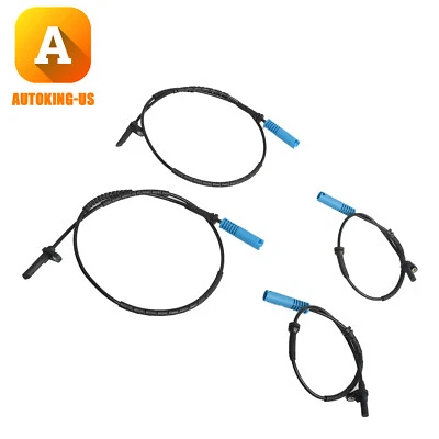 Sensor de velocidad de rueda ABS de 4 piezas para BMW 335i xDrive 2006 07 08 09 10 11 12 2013 Foto 1 de 4