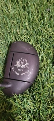 Ray Cook M-1X Black Mallet Putter golf club 34” all original Logo (collector's ) - Image 1 of 4