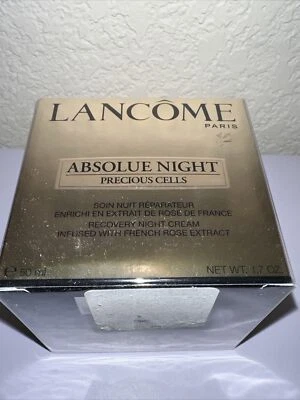 Lancome Absolue Night Precious Cells Crema de Noche Recuperación 1.7oz./50ml Nueva Foto 1 de 4