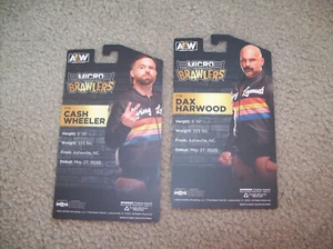 2 Pro Wrestling MICRO BRAWLERS CARDS "FTR" WHEELER/ HARWOOD WWE AEW WcW NXT AWA - Imagen 1 de 1