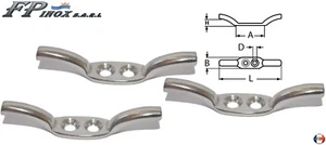 Taquet Fanion inox A2 Longueur 51mm ( Lot de 3 ) - Imagen 1 de 3