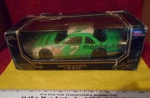 RACING CHAMPIONS 1/2,500 NASCAR NO.7 HARRY GANT CAR BANK 1/24 DIECAST DISPLAY - Picture 1 of 6