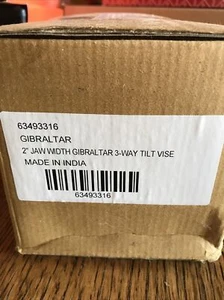 GIBRALTAR Machine Vise Adjustable 3″ Jaw Width 3 Way Angle Swivel Base 110951 - Picture 1 of 1