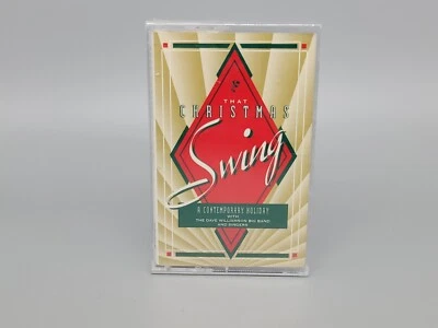 Sealed! Vintage "That Christmas Swing" Audio Cassette Dave Williamson Big Band - Image 1 of 4