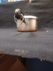 Revere Ware 1 Qt. Quart Kupferboden Topf & Deckel Clinton - Bild 1 von 8