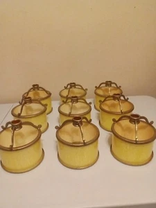 7 Unmarked Chandelier/Sconces Lamp Shades - Picture 1 of 24