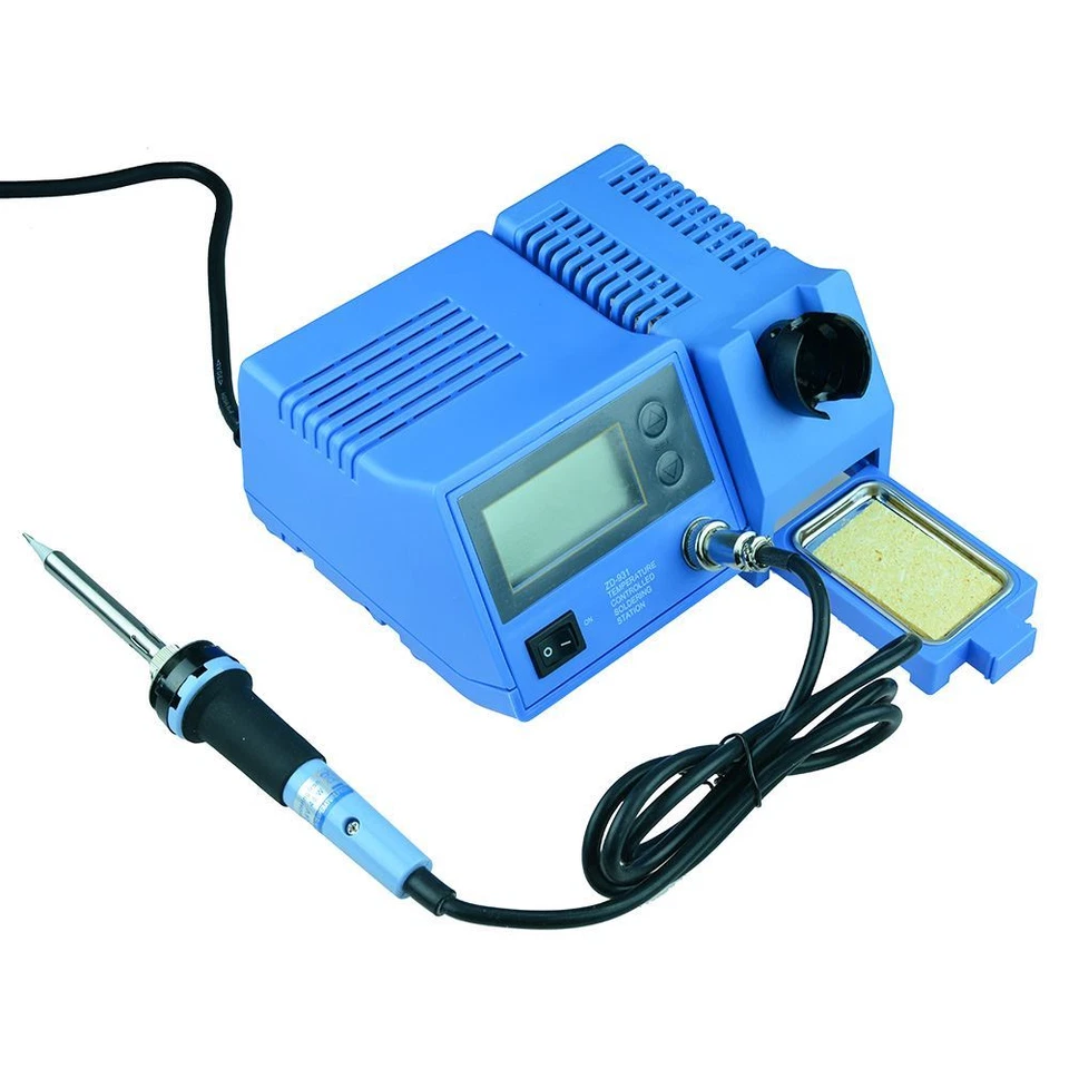 48w Digital Solder Soldering Station Iron Temperature Adjustable Maplin