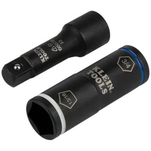 Klein Tools 66080 2-in-1 Penta/Hex Flip Socket with Adapter - Picture 1 of 12