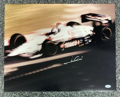 Mario Andretti Signed Photo 16x20 Formula 1 Racing Indy 500 Autograph PSA/DNA - Image 1 of 4