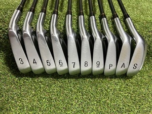 Dunlop Maxfli FX-21 Tour Black V2 Irons 10-Piece Set Flex S Rare - Picture 1 of 20