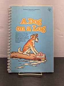 Pies na kłodzie do Texas Instruments 1A instrukcja tylko 1980 - Zdjęcie 1 z 2