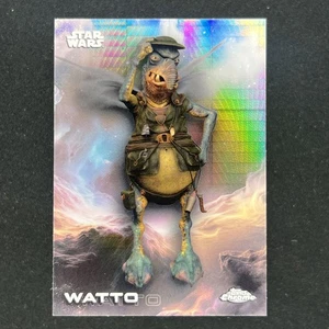 2025 Topps Chrome Star Wars #190 Watto Prism Refractor - Picture 1 of 2