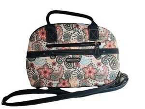 Stone & Co. Kunstleder Geldbörse verstellbarer Riemen Taschen Full OpenZip Cross Body - Bild 1 von 12