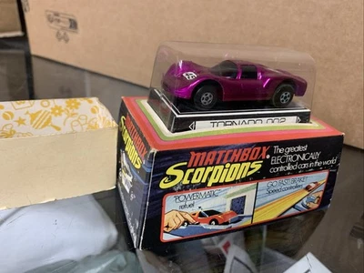 MATCHBOX  TORNADO 002 SCORPIONS  1971 MINT IN BOX  W/original Shipping Sleeve ! - Image 1 of 4