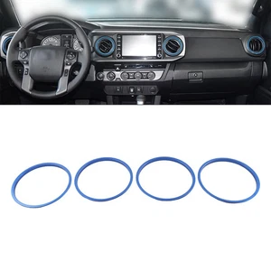 AC Äußere Entlüftungsringe Zierabdeckungen Für Toyota Tacoma 2016-2022 2016 - Bild 1 von 14