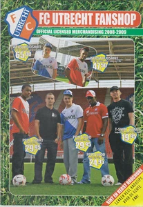 Programme / Magazine FC Utrecht Fanshop Magazine 2008-2009 - Imagen 1 de 1