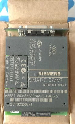 Siemens 6ES7963-3AA00-0AA0 SIMATIC S7-400 IF963-X27 RS-422/485 Interface Module - Image 1 of 4