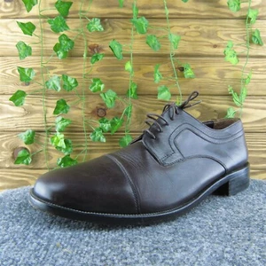 Zapatos Derby Stafford Hombre Marrón Con Cordones Talla 12 Medianos - Imagen 1 de 9