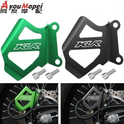 适用于川崎 KLR650 KLR 650 2008 - 2025 后制动卡钳保护套 KLR 标志 — 第 1/4 张图片