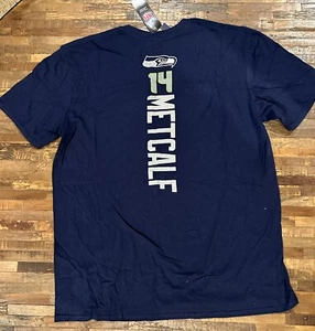 DK METCALF 14 FANATICS SEATTLE SEAHAWKS MEN T SHIRT Official NFL NEW NWT - XL - Picture 1 of 2