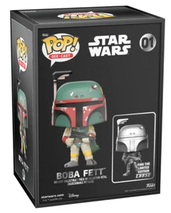 BOBA FETT (DIE-CAST) - STAR WARS FUNKOPOP #01 - Sold Out Online ✅ FREE P&P ✅ - Picture 1 of 3