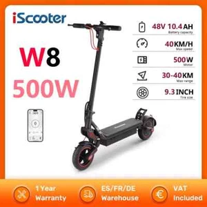 Scooter Eléctrico Plegable 500W Scooter Eléctrico Con APP 40km/h Offroad iScooter W8 40mh - Imagen 1 de 19