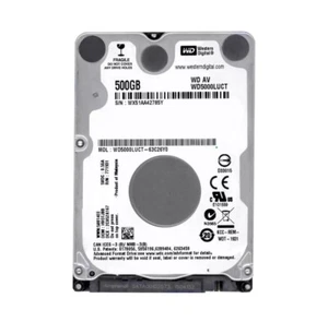 Festplatte WD 500Gb WD5000LUCT 16Mb Cache 5400Rpm Sata II 2,5" Zoll - Bild 1 von 1