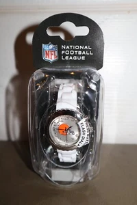 NEW - NFL Cleveland Browns Unisex Watch White Game Time Adjustable Straps - Picture 1 of 5