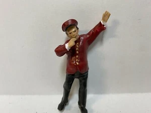 Just Plain Folk # 3019 G Scale Train Figure* Porter blowing a whistle *NEW - Picture 1 of 2