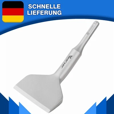 Vearter Bodenschaber 160mmx75mm SDS Plus Breit Gebogener Meißel für Bohrhammer
