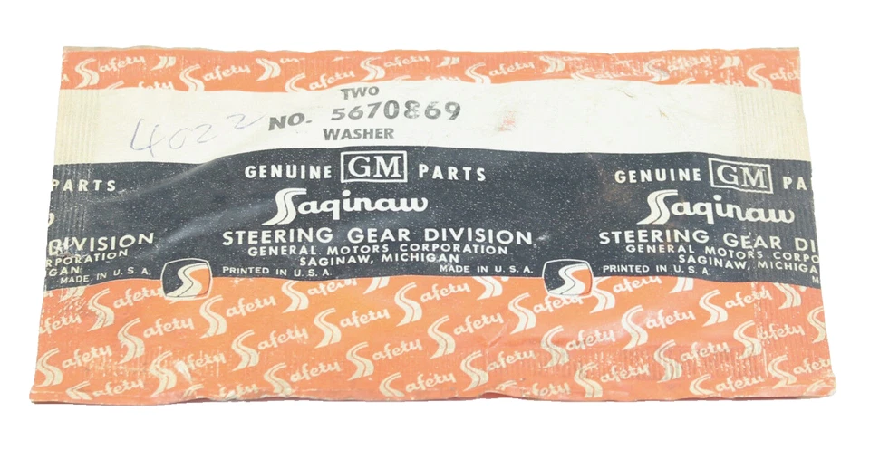 Lavadora, carcasa de dirección asistida 1957 1958 1959 1960 1961 1962 Oldsmobile 5670869 Foto 1 de 1