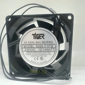1 PCS TIGER Fan S088-2 HTB 230V 12/14W 80*38MM Aluminum frame cooling fan - Picture 1 of 3