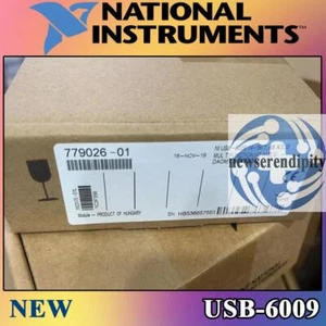 new National Instruments NI-USB-6009 Data Acquisition Card, NI DAQ Multifunction - Picture 1 of 2