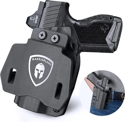 WARRIORLAND Taurus GX4 Holster, OWB Kydex Holster Tailored Fit: Taurus GX4 Pistol Right Hand
