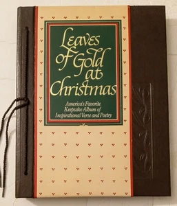 Leaves of Gold at Christmas 1948 - Prayers, Memories, Phrases, Inspirational NEW - Picture 1 of 6