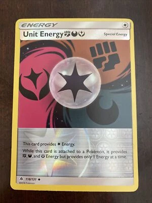Pokémon TCG Unit Energy FDY Forbidden Light 118/131 Reverse Holo Uncommon - Image 1 of 2