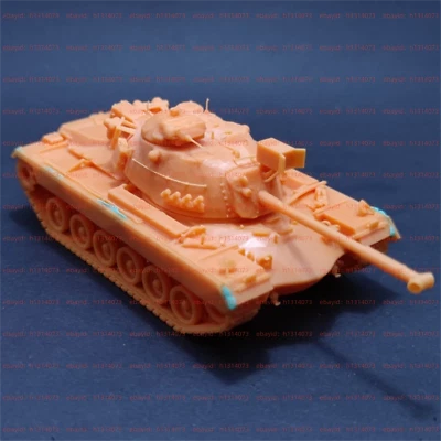 3d Printed 1/48 US M48A2 Patton Tank Unpainted Kit - Image 1 of 4