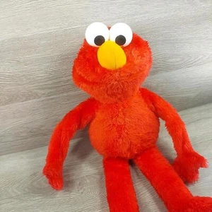 Talking Elmo Sesame Street Singing Good Night 22" Soft Toy Stuffed Sound Animal - Picture 1 of 7