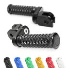 Black Pole 1 Inch Riser Front Foot Pegs For Honda Nc700 S/X 12 13 14 15 16